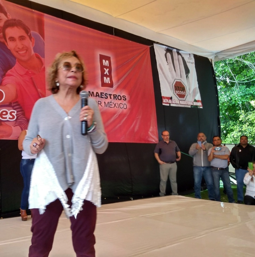 La ex lideresa del Sindicato Nacional de Trabajadores de la Educación, Elba Esther Gordillo. Foto Cuartoscuro / archivo 