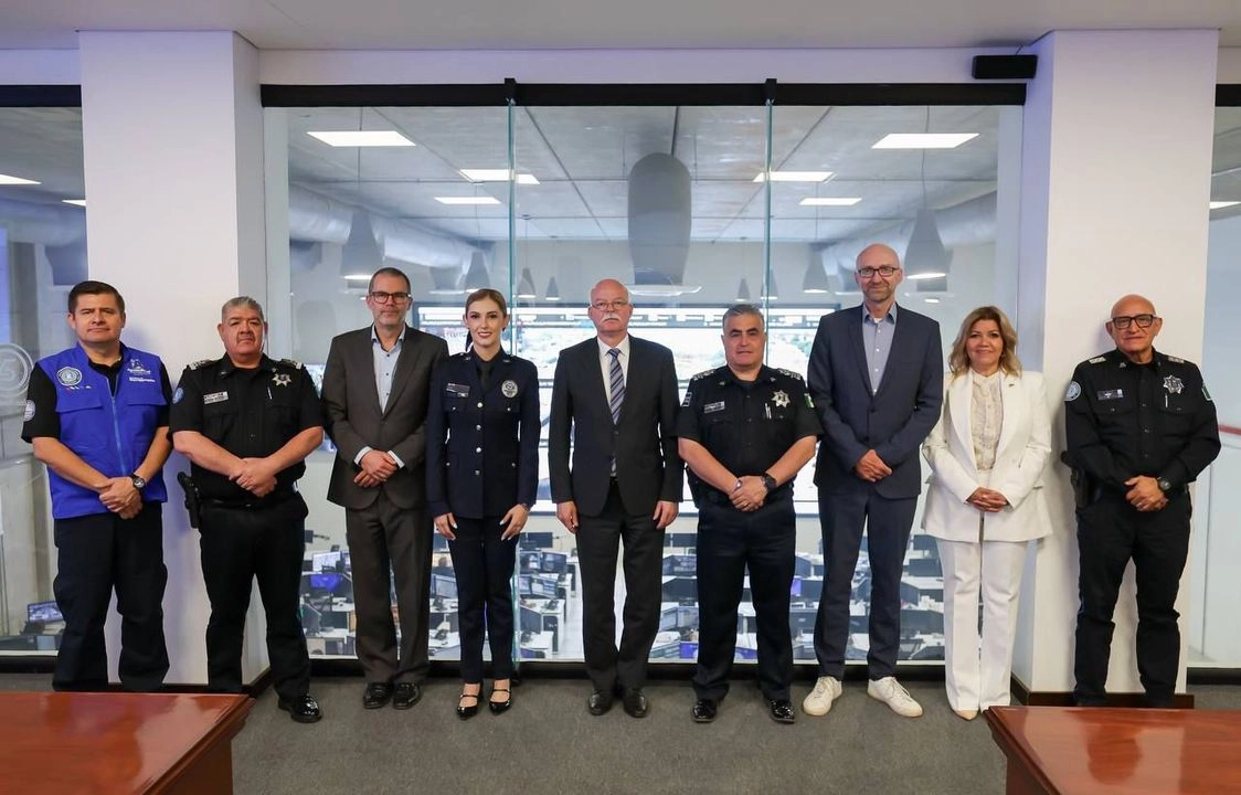 Se estrecharon lazos de colaboración entre Aguascalientes y la Embajada de Alemania en México en temas de seguridad. Foto 