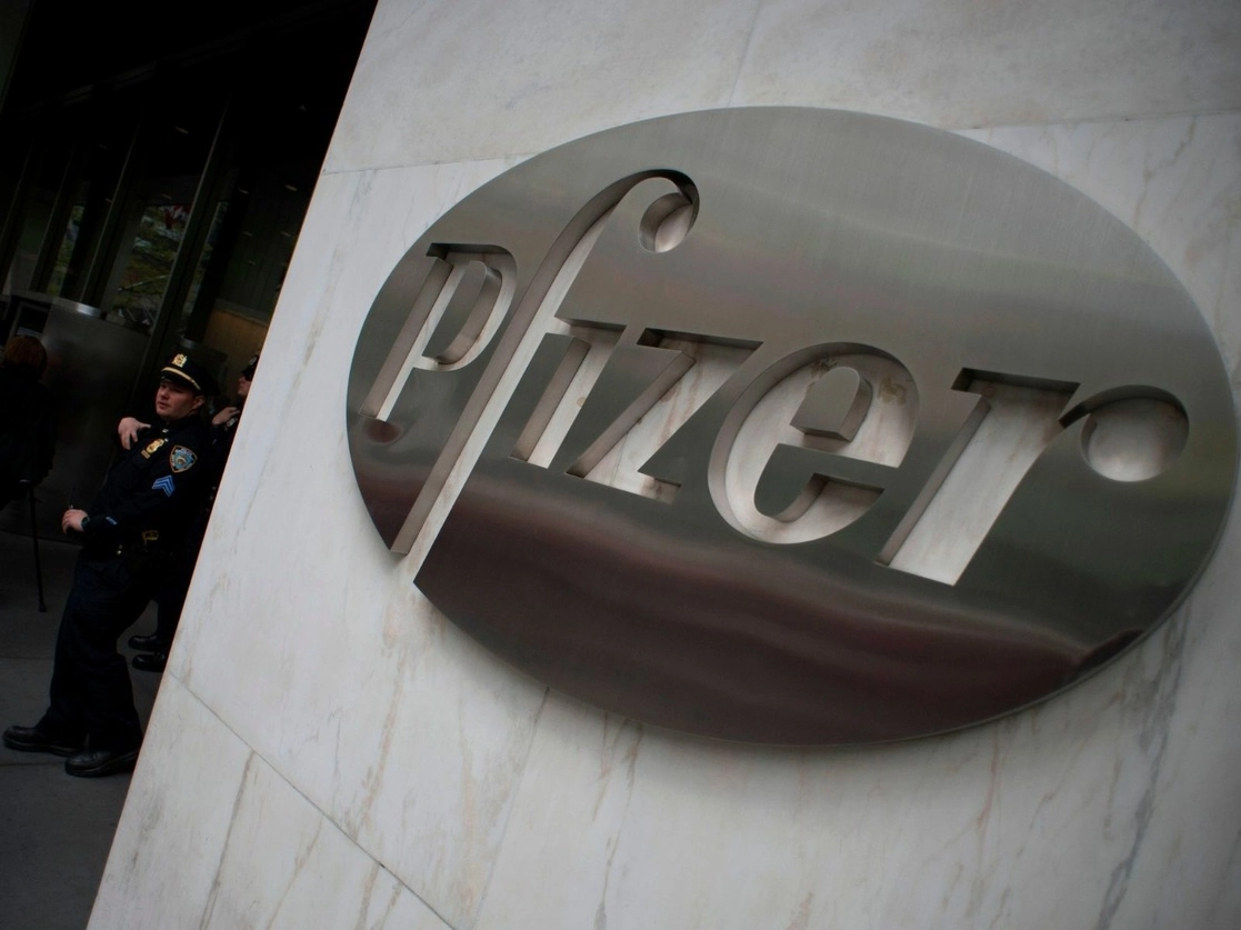 La sede de Pfizer en Nueva York, Estados Unidos. Foto AFP / Archivo