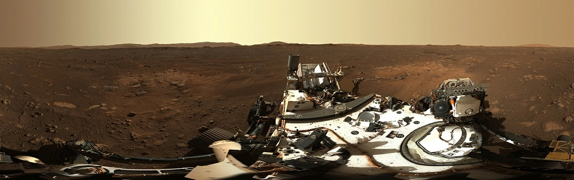 Perseverance continúa su misión en el planeta rojo. Foto NASA