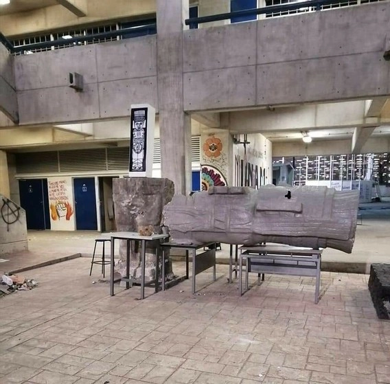 Interior de las instalaciones de la Escuela Nacional Preparatoria 9 de la UNAM. Foto 'La Jornada'
