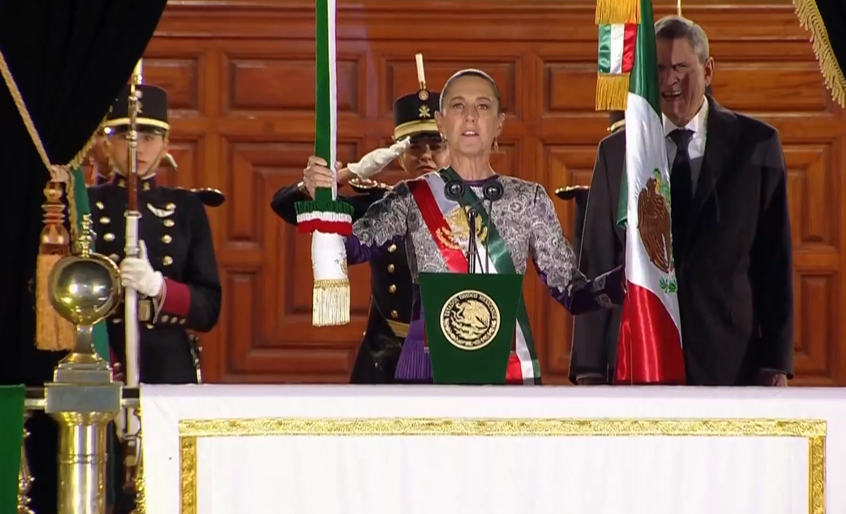 La primera presidenta hizo un grito sobrio, breve y acorde al relato de los tiempos. Foto 