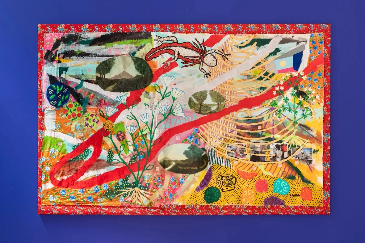 ‘Nepantla’, de la serie ‘Arte-Historia’, de Antonio Ortiz ‘Gritón’ (2022). 