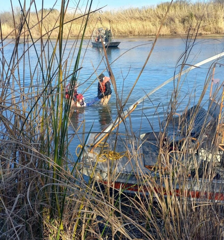 El menor fue localizado sin vida tras una búsqueda en aerobote. Foto INM