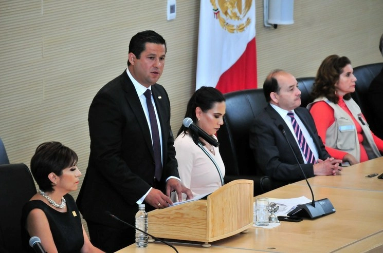 Diego Sinhue, gobernador de Guanajuato. Foto Carlos García