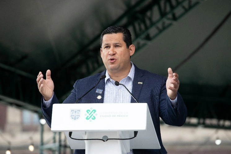 Diego Sinhue Rodríguez Vallejo, gobernador de Guanajuato. Foto LA JORNADA/Pablo Ramos
