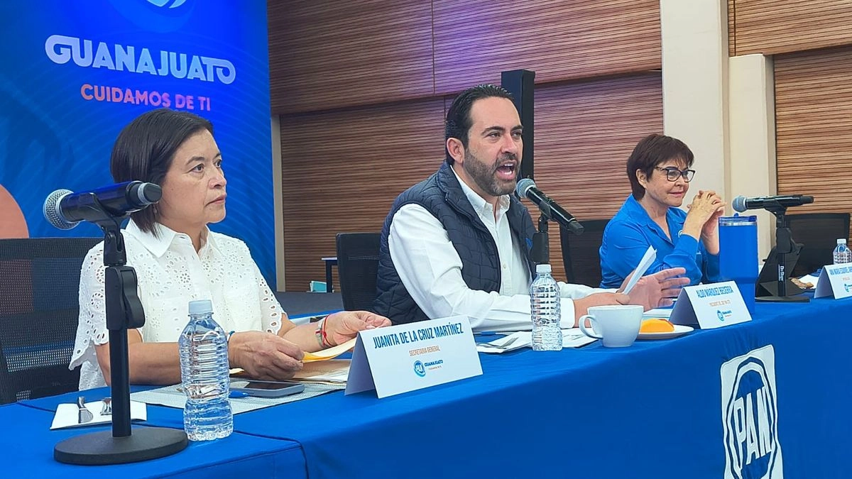 El también diputado del PAN, Aldo Márquez Becerra dijo: "Morena sostiene que Guanajuato es una isla a la que quieren hundir y barrer, pero 'eso no lo van a poder hacer porque eso va más allá de un tema del PAN'”. Foto