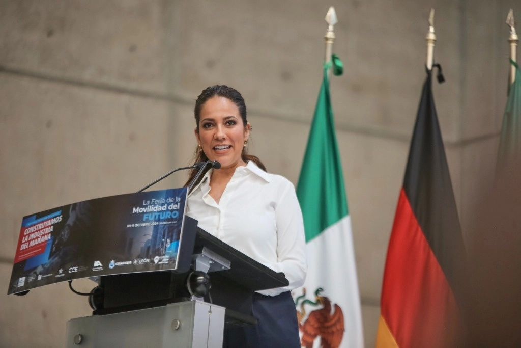 La gobernadora de Guanajuato, Libia García Muñoz Ledo, solicitó ampliar la protección a los próximos presidentes municipales. Foto @LibiaDennise