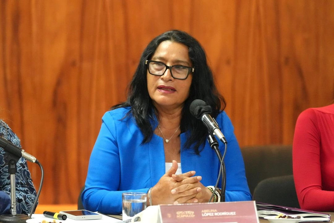 La alcaldesa de Acapulco, Avelina López Rodríguez hizo el anuncio. Foto