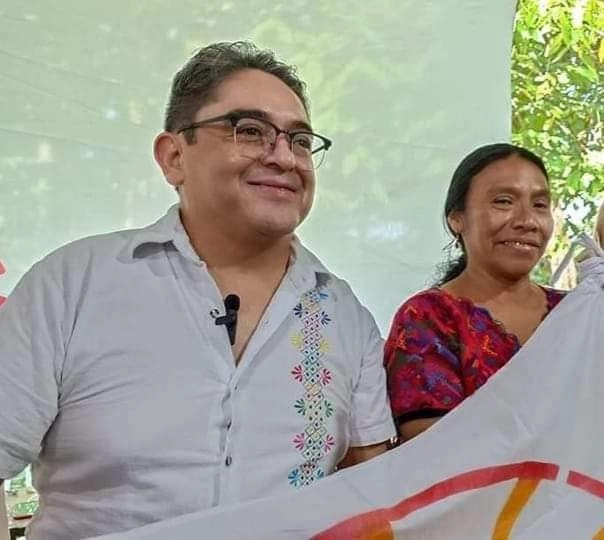  Thelma Cabrera y Jordán Rodas, que buscan ser candidatos a la presidencia y vicepresidencia de Guatemala, pero se les negó el registro. Foto @Larrio