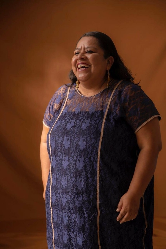 Martha Sánchez Néstor en imagen tomada del twitter @mardoniocarbalo