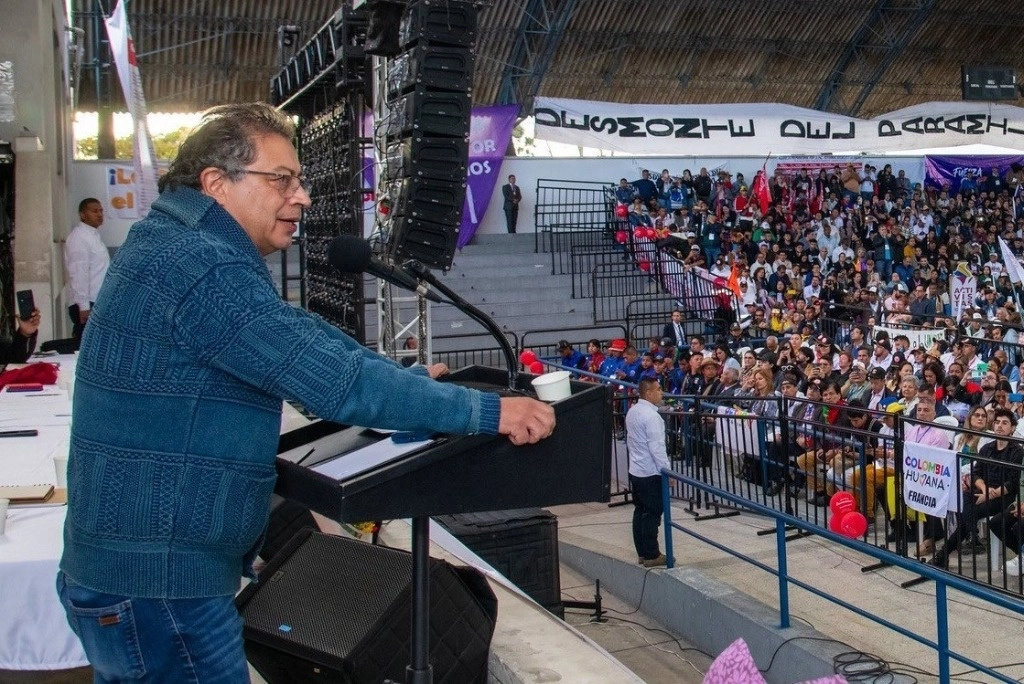 El presidente de Colombia, Gustavo Petro. Foto Europa Press