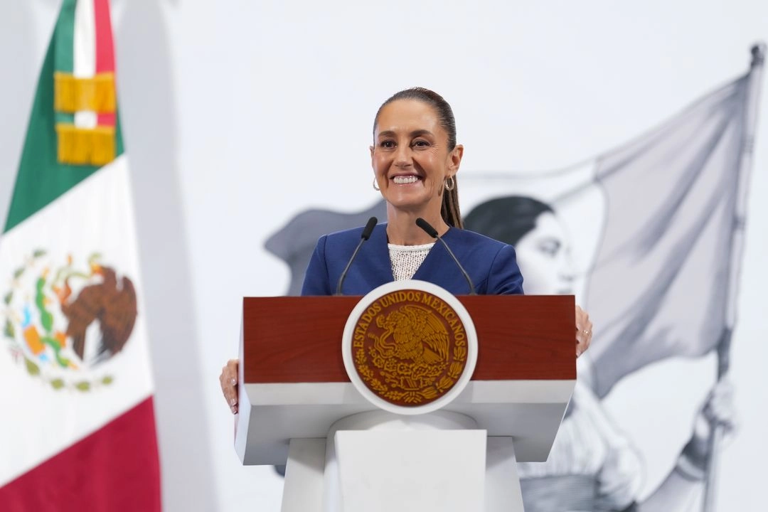 "No creemos en la represión, y eso es lo que estarían esperando", señaló ayer la presidenta Claudia Sheinbaum durante la mañanera en Palacio Nacional. 