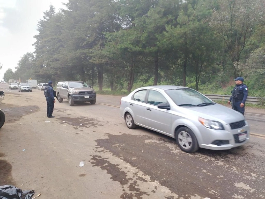 La Guardia Civil de Michoacán, junto a la policía comunal de San Ángel Zaramucapio, instarán filtros de seguridad en los accesos a la comunidad. Foto tomada de X @GC_Michoacan / Archivo