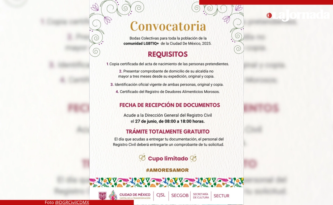 Se acondicionará un autobús turístico durante la marcha  en el que las personas podrán realizar trámites relacionados con “una boda o para el cambio de identidad". Foto