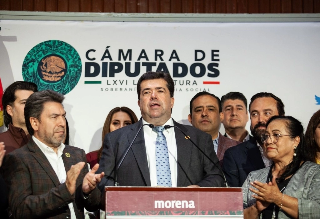 El diputado de Morena, Pedro Haces, ha sido señalado por sus propiedades. Foto Cuartoscuro / archivo 