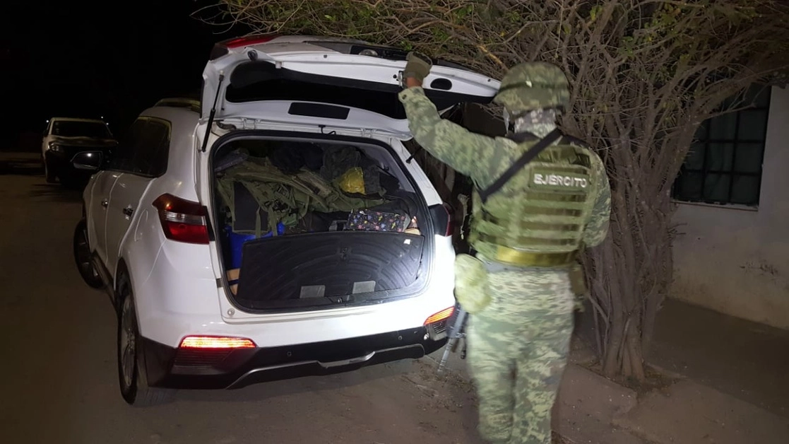 El vehículo fue hallado en la colonia Valle de la Providencia, en Ciudad Guzmán, Jalisco. Foto La Jornada