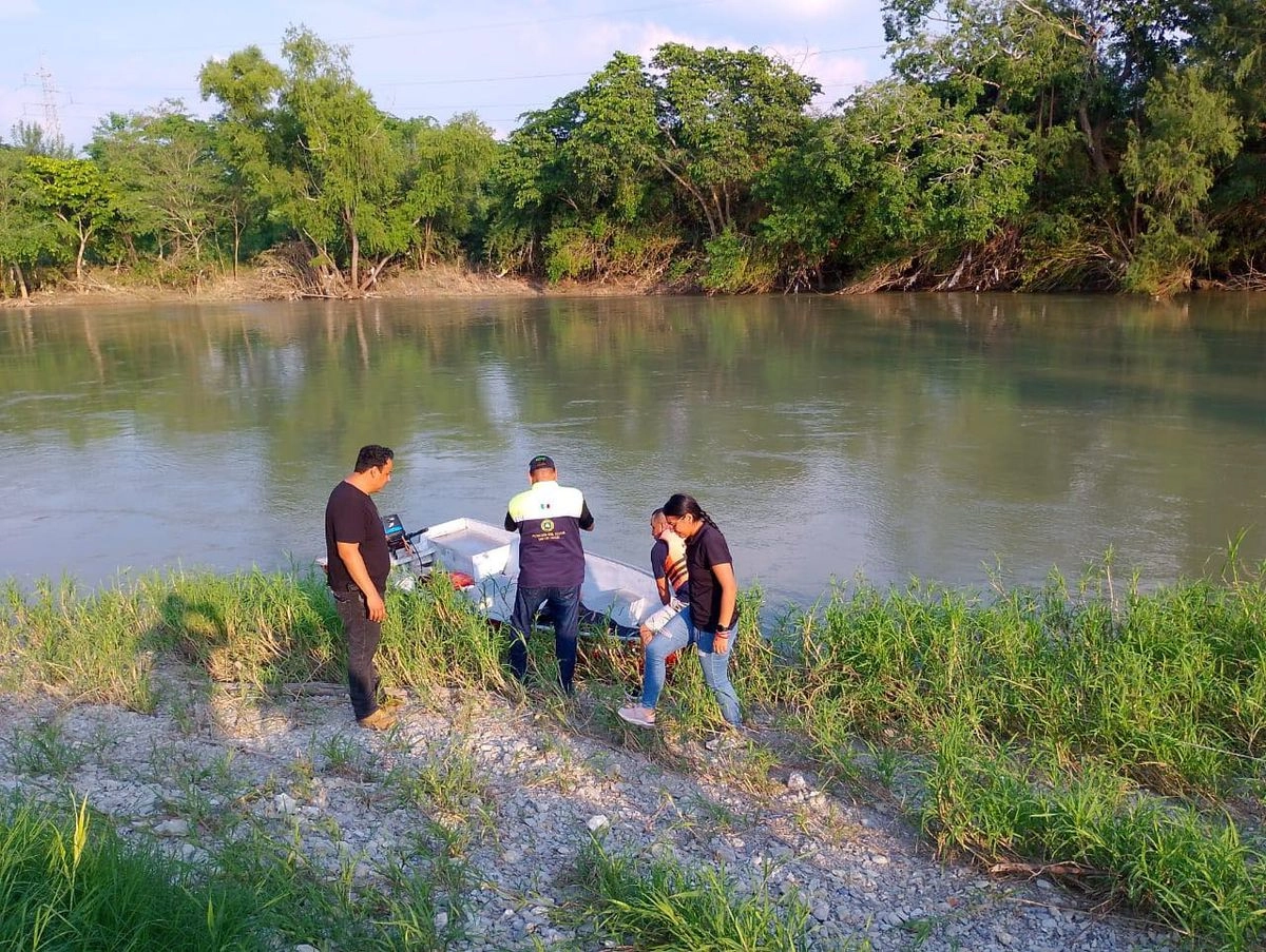 El cuerpo de Fidel Hernández Candelaria fue recuperado en un arroyo del municipio de Tampacán, a seis kilómetros de donde fue reportado como desaparecido. Foto 