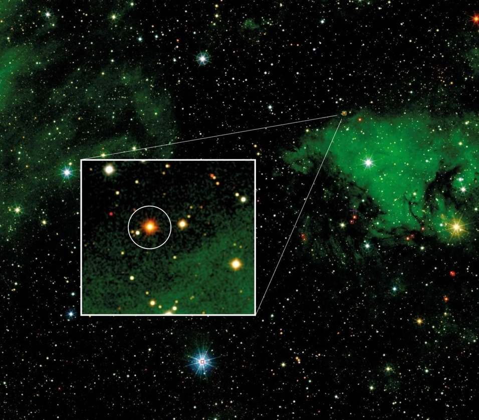 La supergigante azul fue descubierta por investigadores del Instituto de Astrofísica de Canarias (IAC). Foto IAC