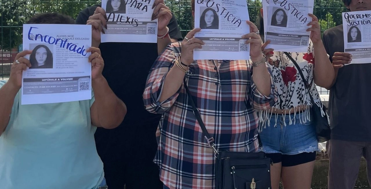 Familiares y amigos exigieron justicia para Alexis Noé Velázquez Delgado. Foto