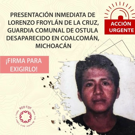 Los restos del comunero fueron localizados este jueves.