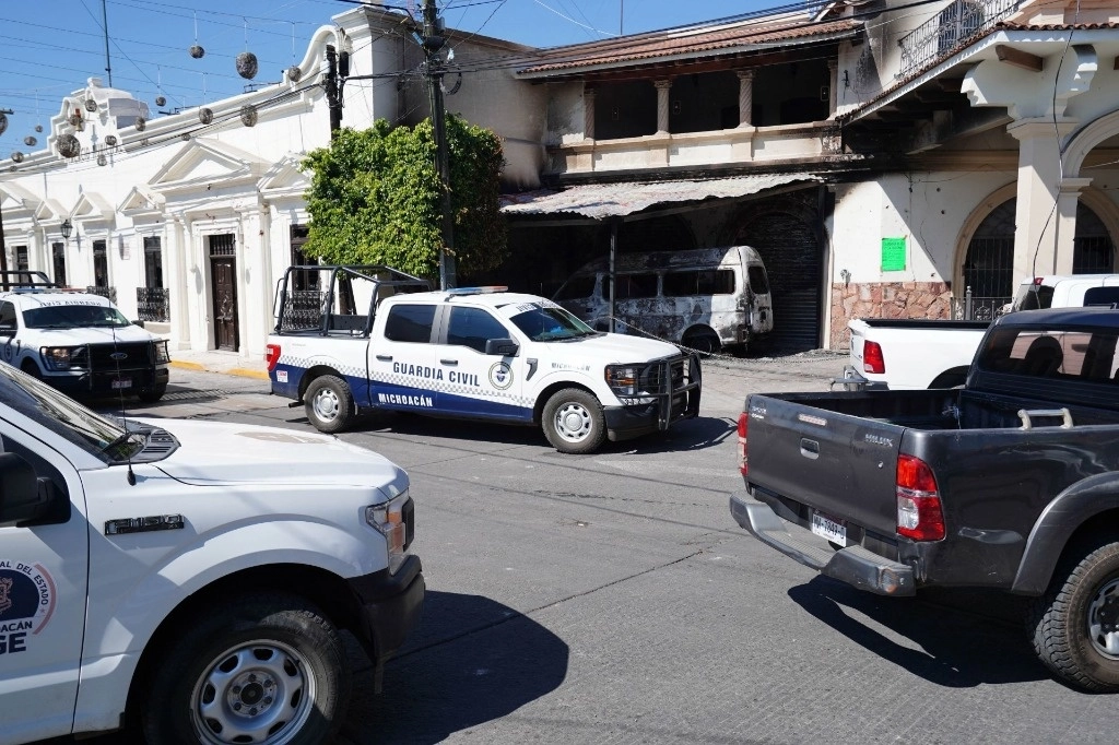 Presidencia municipal de Zinapécuaro, Michoacán. Foto Juan José Estrada Serafín/ Cuartoscuro/ La Jornada