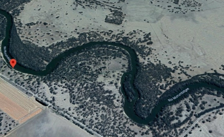 Con el hallazgo de cristales de circón, investigadores de la Universidad de Sidney rastrearon la ruta del extinto río. Foto Google Maps
