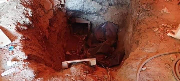 En el túnel había una toma clandestina a ductos de Pemex. Foto La Jornada