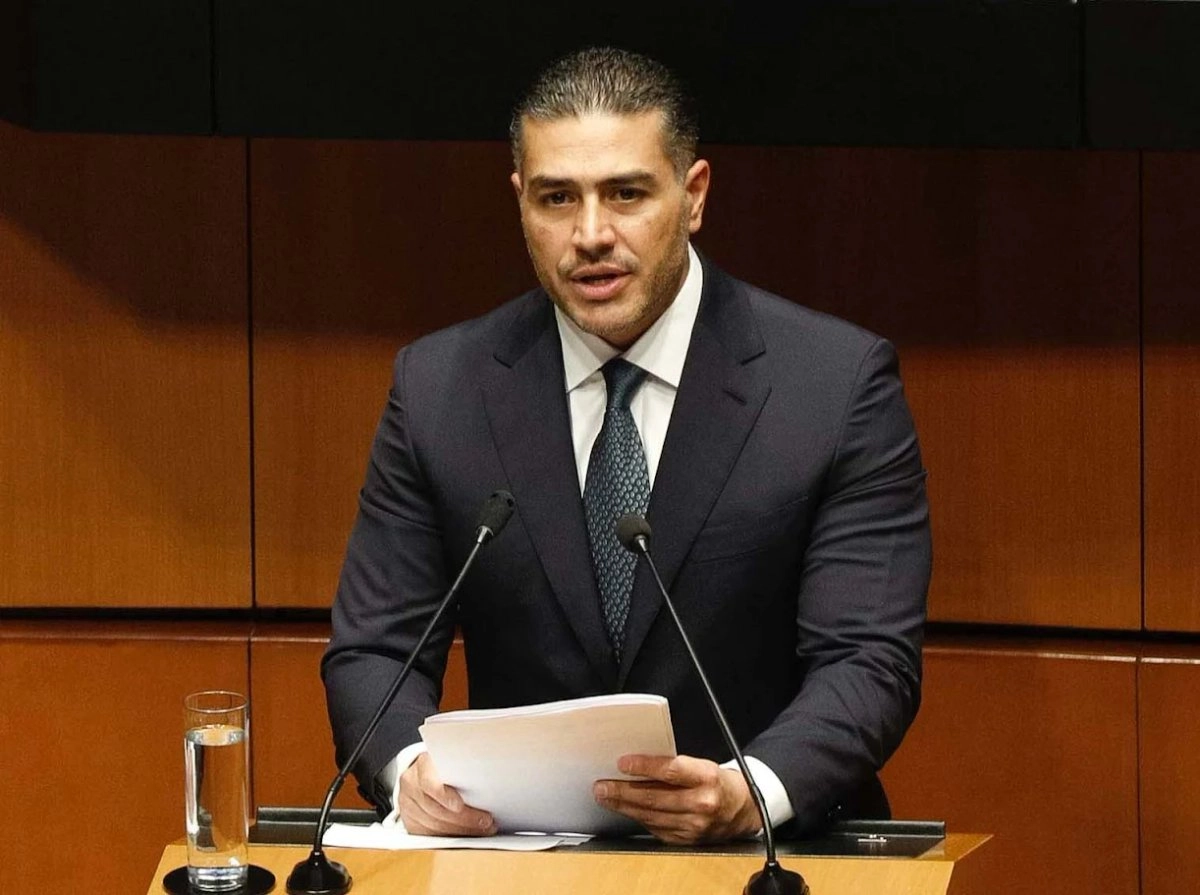 El secretario de Seguridad compareció ayer en el Senado. Foto 