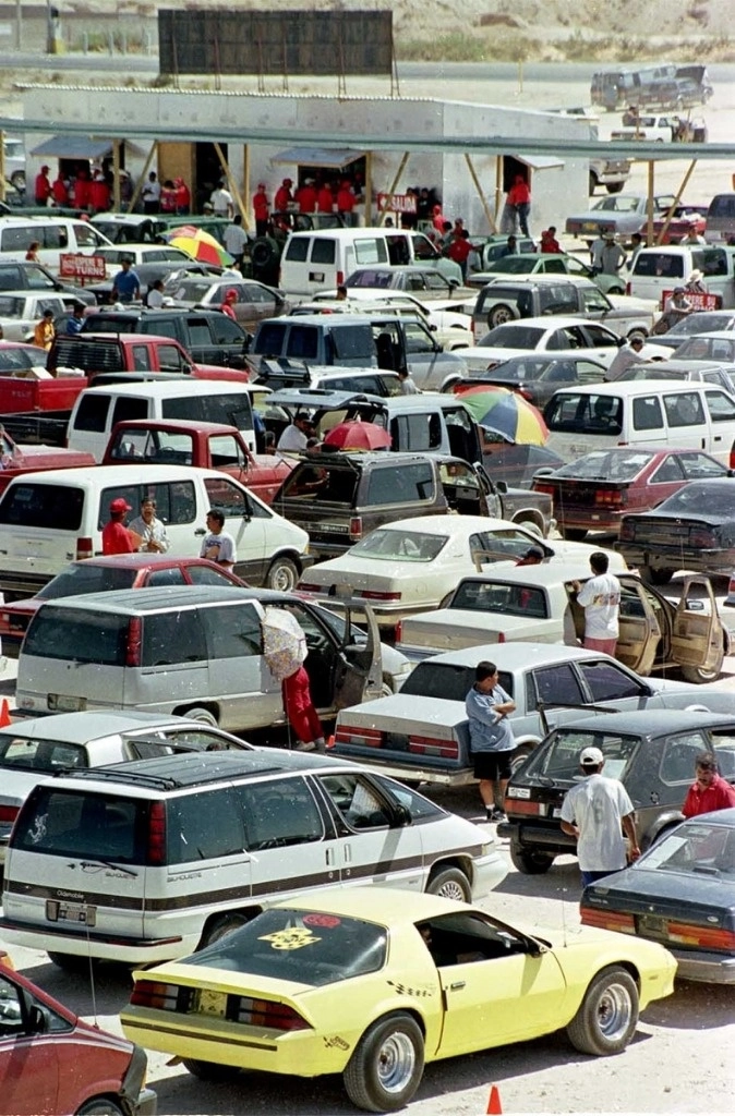 Durante 2023 el REPUVE de Nuevo Laredo, Tamaulipas, nacionalizó 58 mil 626 autos ‘chocolate’. Foto Cuartoscuro / Archivo