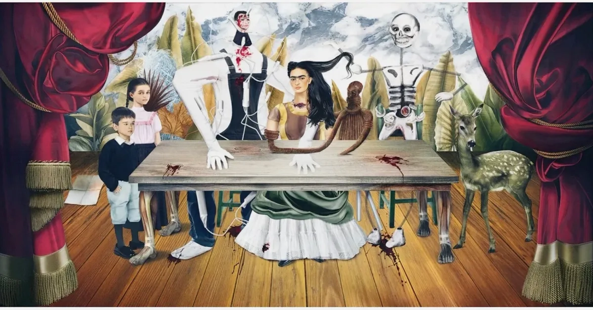  El cuadro ‘La mesa herida’ –creado entre 1939 y 1940– se extravió en 1955, un año después del fallecimiento de Frida Kahlo, cuando se organizó una muestra itinerante en su honor por Europa del Este. Foto 