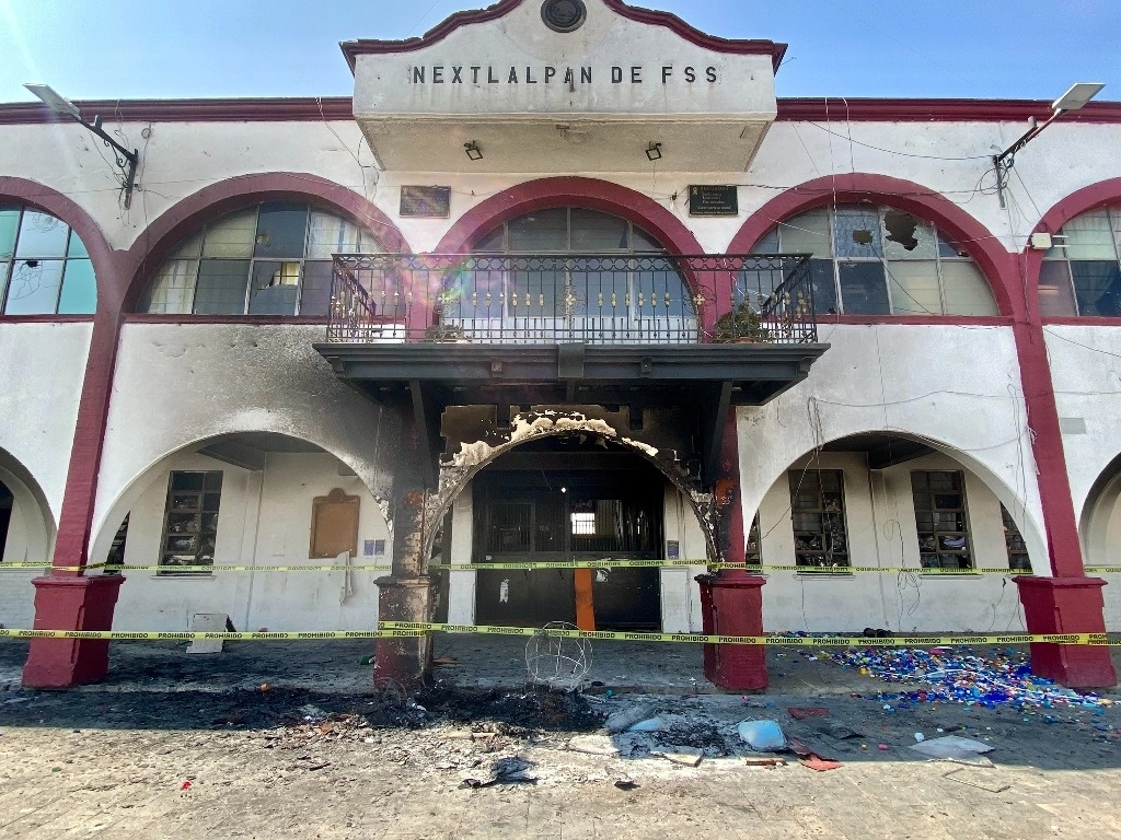 Los colonos también acusaron a los policías municipales de estar coludidos con los asaltantes por lo que demandaron una limpia en la corporación. Foto  Javier Salinas Cesáreo
