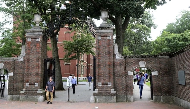 La Universidad de Harvard en Cambridge, Massachussets. Foto Ap 