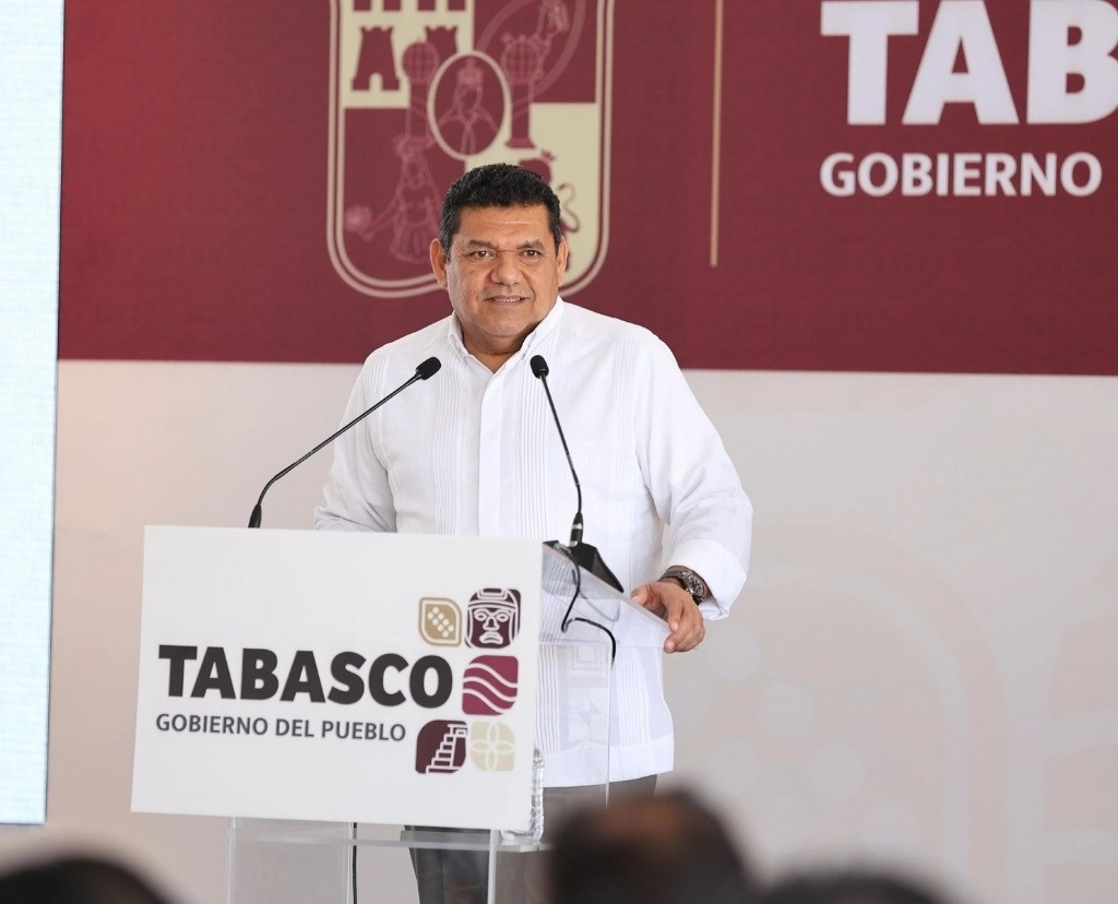 Javier May Rodríguez, gobernador de Tabasco. Foto Tomada de X @TabascoJavier 