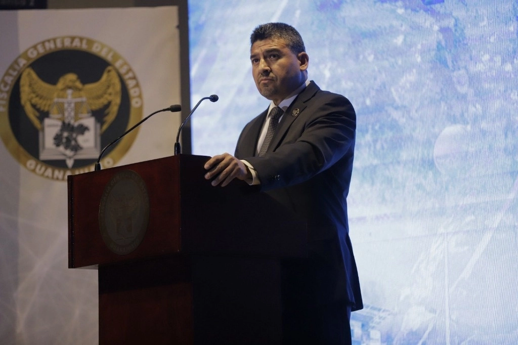 El Fiscal General de Guanajuato, Carlos Zamarripa Aguirre. Foto tomada de la cuenta de Twitter @FGEGUANAJUATO 