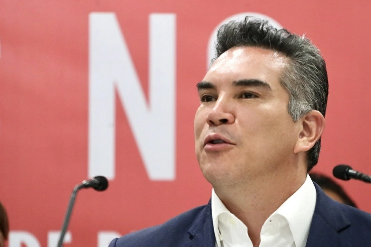 El líder nacional del PRI, Alejandro Moreno, líder nacional del PRI. Foto Luis Castillo / Archivo