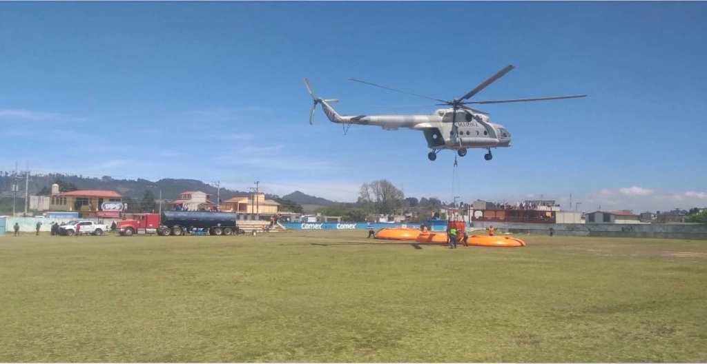 El helicóptero de las Semar se habría precipitado al suelo en la sindicatura de Baila, en Culiacán, Sinaloa. Foto Cuartoscuro / Archivo