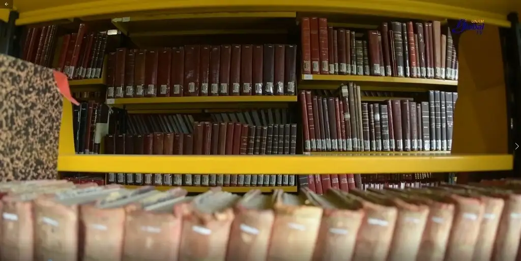 Aspectos del acervo hemerográfico de la UNAM. Foto Gaceta UNAM