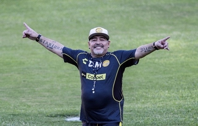 Diego Armando Maradona, en imagen de archivo. Foto Afp