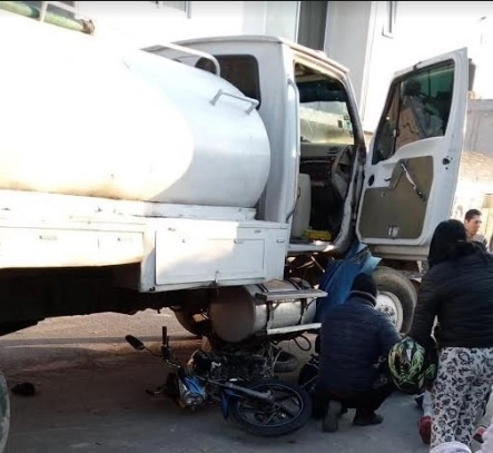 El primer percance ocurrió en la colonia Casco San Juan en la cabecera municipal de esta localidad; el suceso se habría suscitado la mañana de este viernes. Foto  La Jornada 