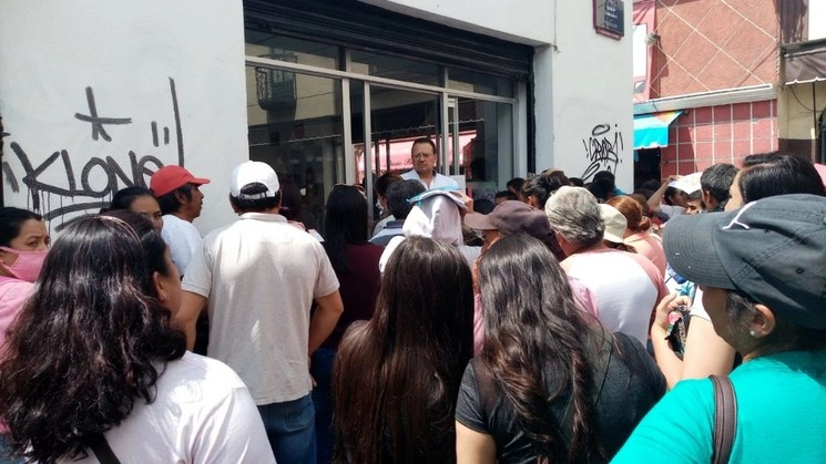 En ningún momento se respetaron medidas preventivas por el contagio y se citó a demasiadas personas. Foto Ricardo Montoya