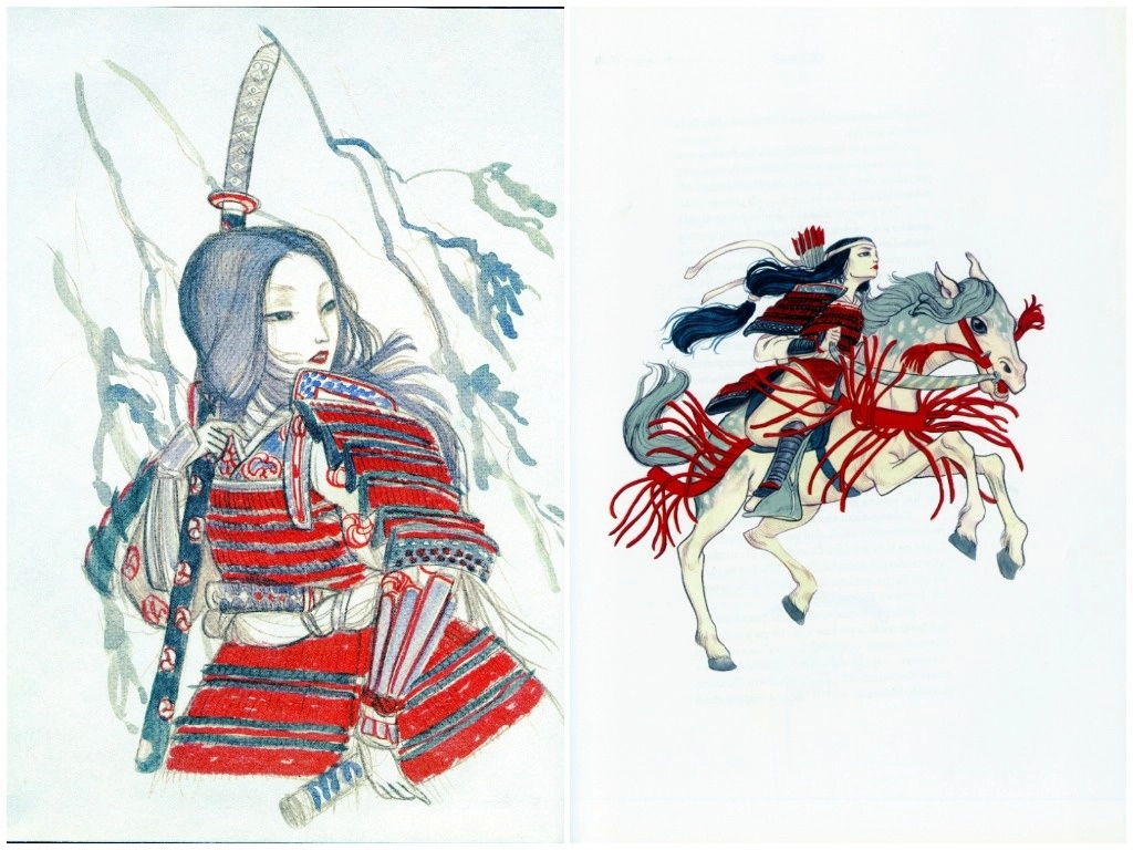Estas mujeres fueron transgresoras y rebeldes. Sus acciones trascendieron su época y marcaron un antes y un después en la historia japonesa, señaló el ilustrador francés Benjamin Lacombe. Foto Imágenes incluidas en el libro 