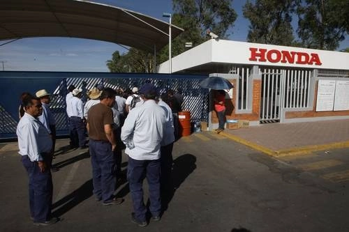Planta de Honda en el municipio de El Salto, Jalisco. Foto Archivo / Arturo Campos Cedillo