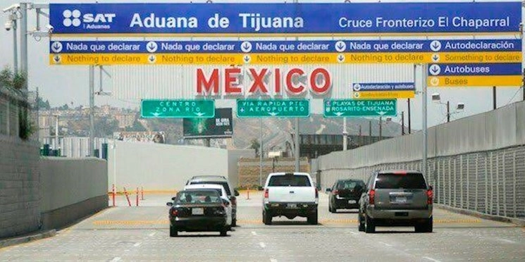 Aduana de Tijuana, en imagen de archivo. Foto La Jornada