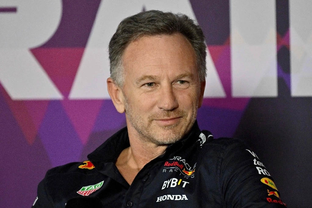 Christian Horner seguirá siendo el jefe de Red Bull, la actual escudería campeona de la Fórmula 1, tras ser absuelto de un presunto caso de mala conducta hacia una empleada. La imagen, del 22 de febrero de 2024. Foto Afp