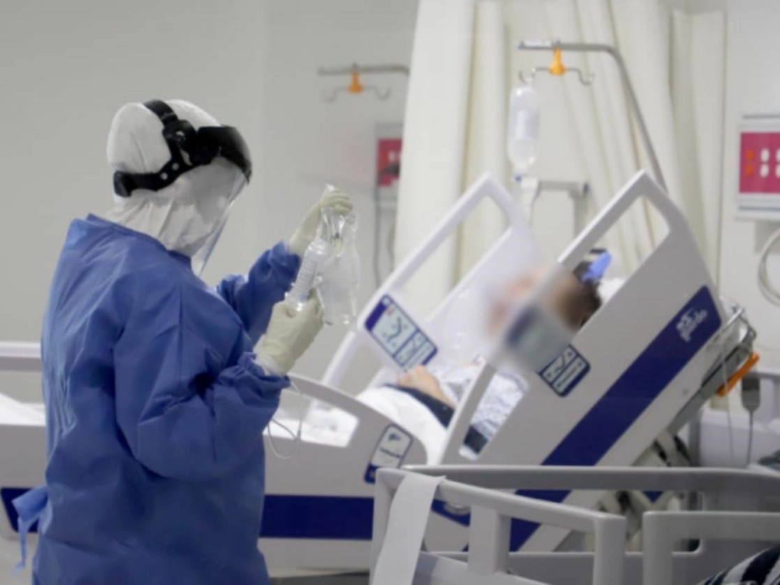 El hospital general Doctor Miguel Silva, ubicado en Morelia, Michoacán, y dependiente del gobierno del estado, llegó a su máxima capacidad de ocupación de camas para pacientes con Covid-19, informó la Secretaría de Salud. Foto ‘La Jornada’