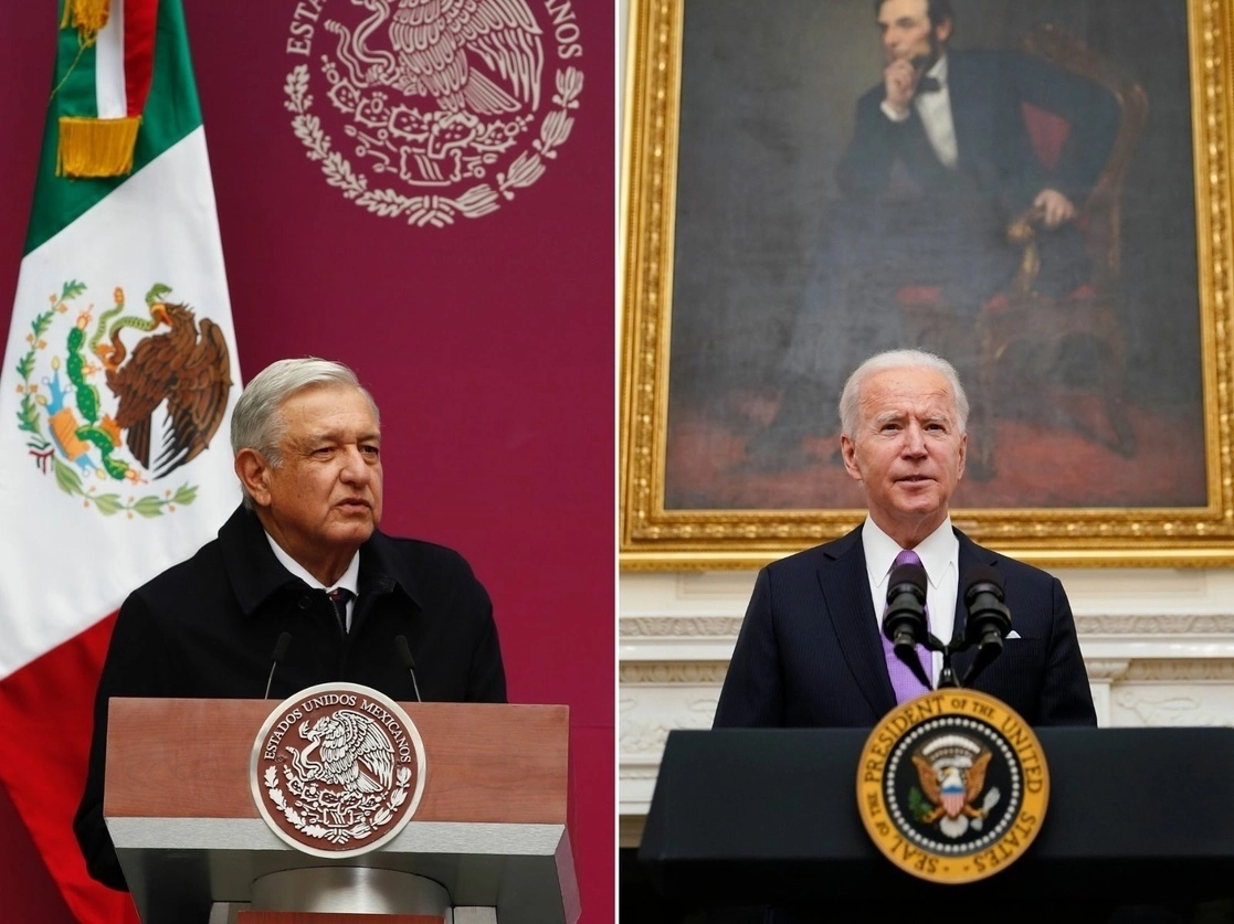 Los presidentes Andrés Manuel López Obrador y Joe Biden. Foto Cristina Rodríguez y Ap / Archivo
