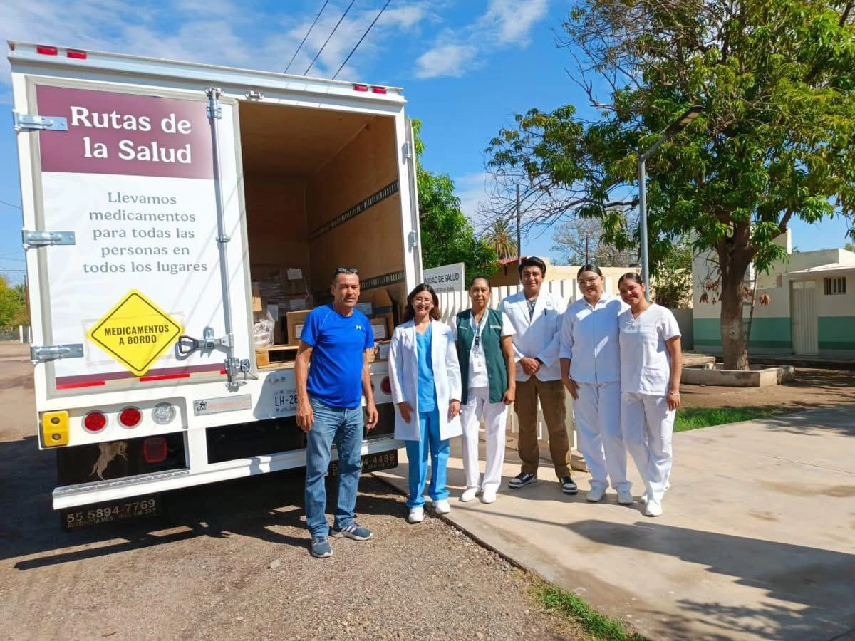 La semana pasada, la distribución fue en los centros de salud del Instituto Mexicano del Seguro Social (IMSS) con el nuevo mecanismo de distribución, por vía terrestre.  Foto 