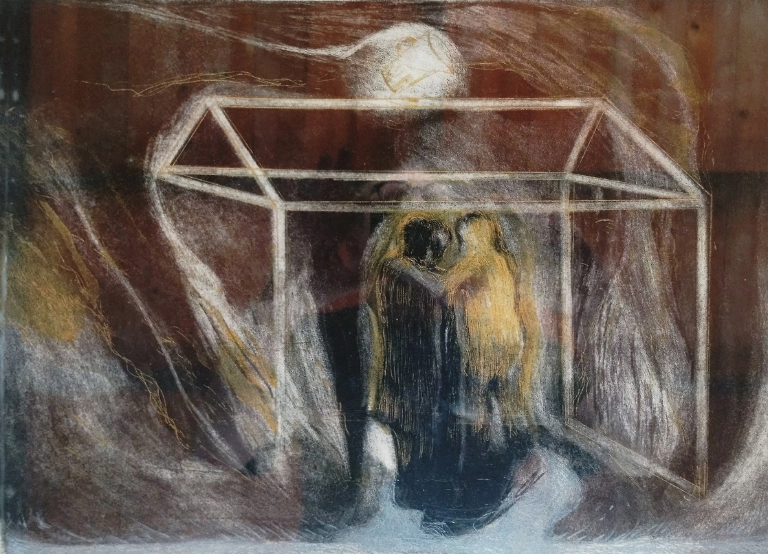 El artista multidisciplinario Marcos Límenes pertenece a una generación de pintores que en cierto momento quedó relegada ante los cambios en el mercado del arte. En la imagen, Plegaria. Foto cortesía del autor 