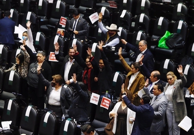 Sesión en la Cámara de Diputados el pasado 12 de noviembre. Foto Guillermo Sologuren